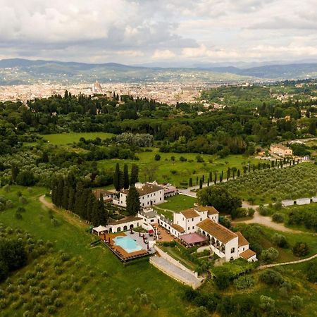 빌라 톨로메이 호텔&리조트 피렌체 외부 사진 Aerial view of the villa